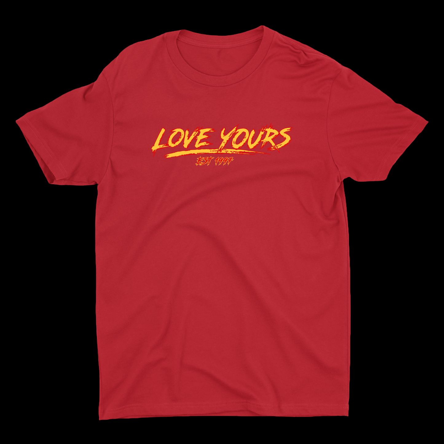THE WORLD IS YOURS RED TEE
