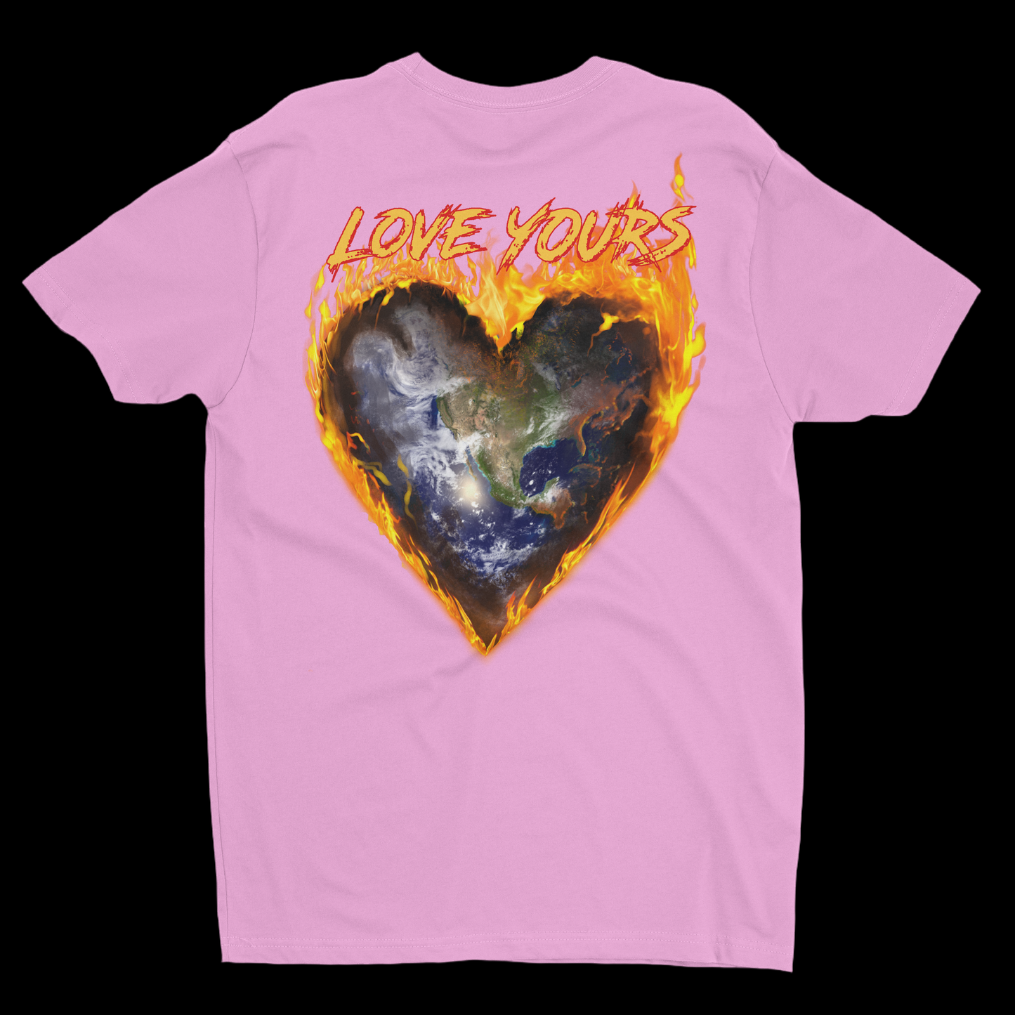 The World Is Yours Pink Tee