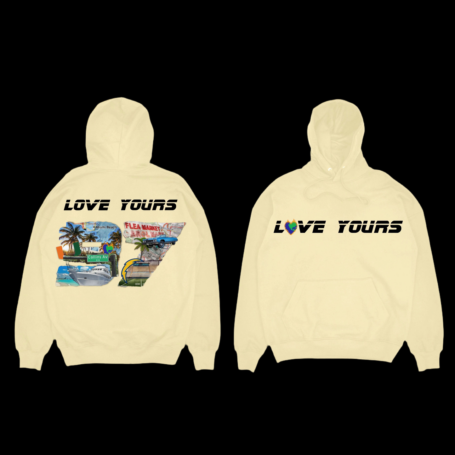 97 SERIES CREAM HOODIE