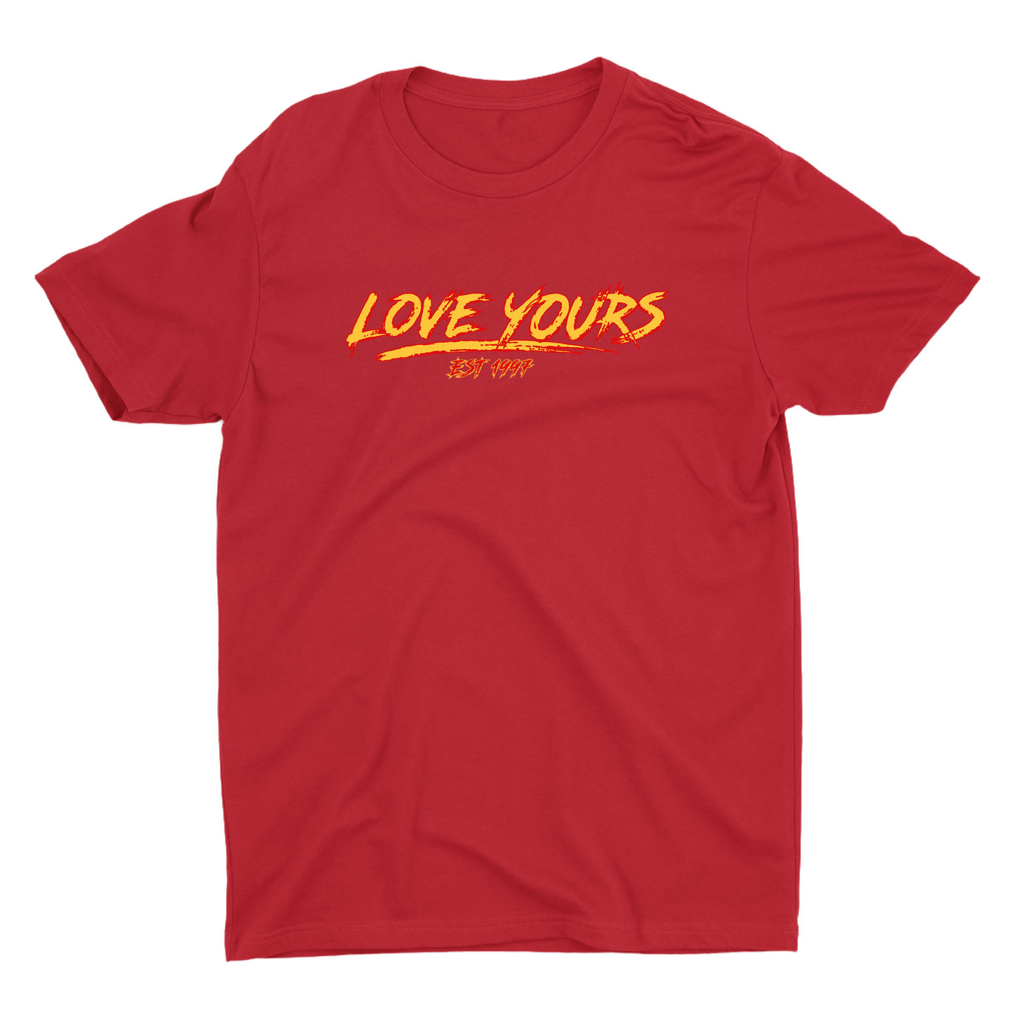 THE WORLD IS YOURS RED TEE