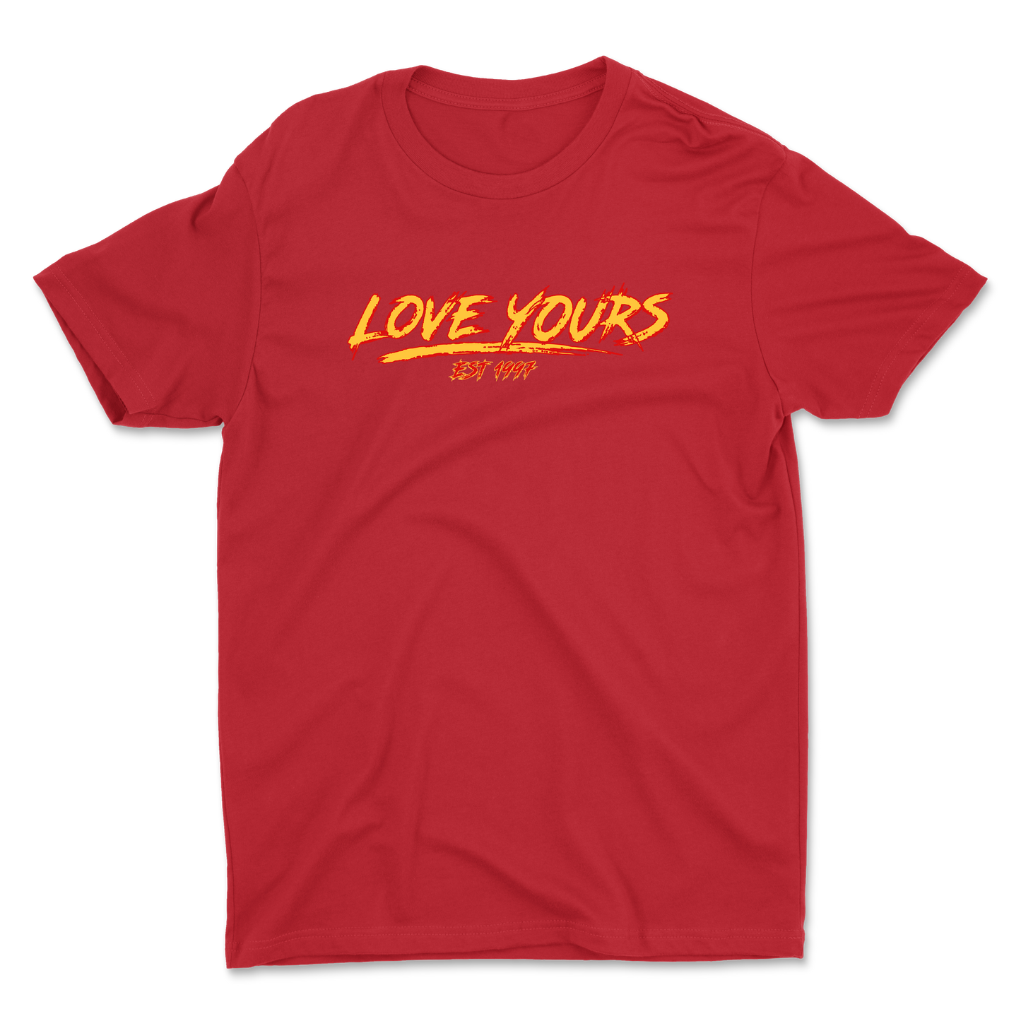THE WORLD IS YOURS RED TEE