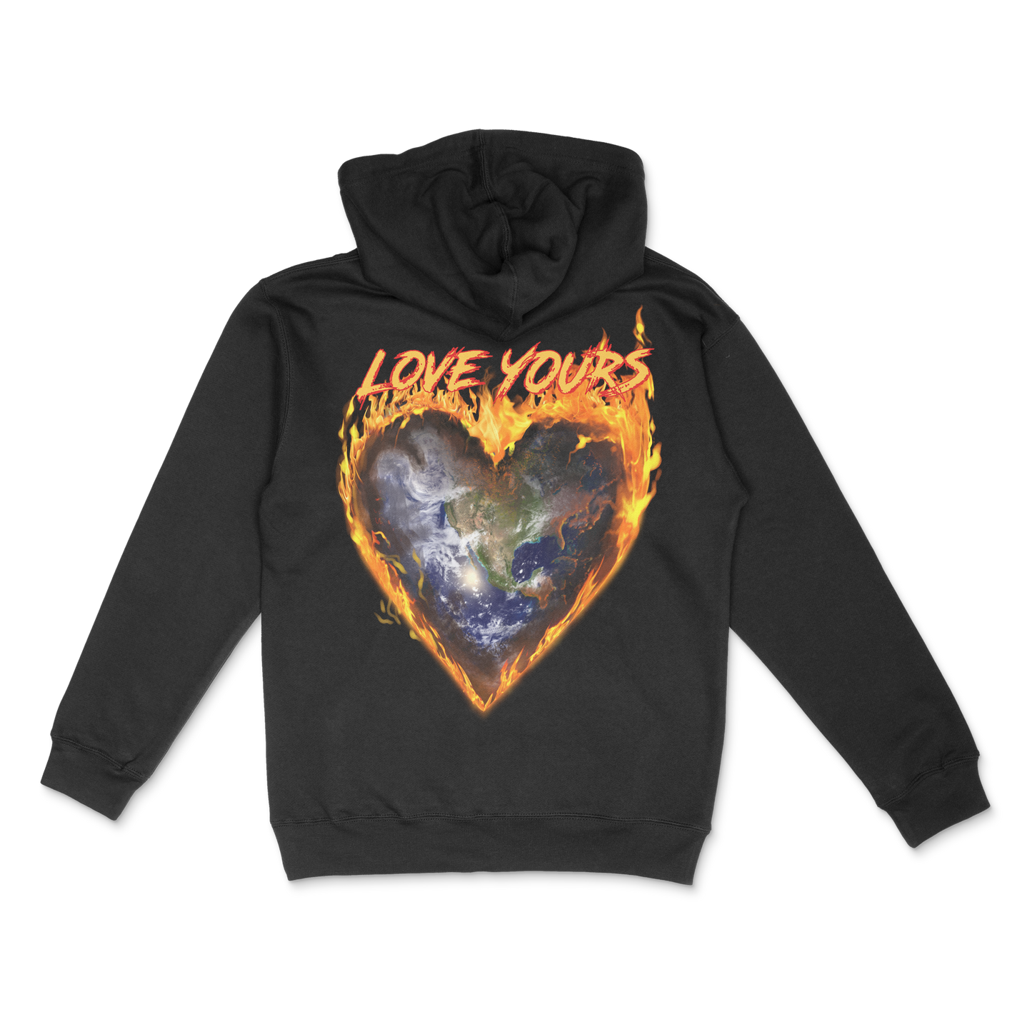 THE WORLD IS YOURS BLACK HOODIE