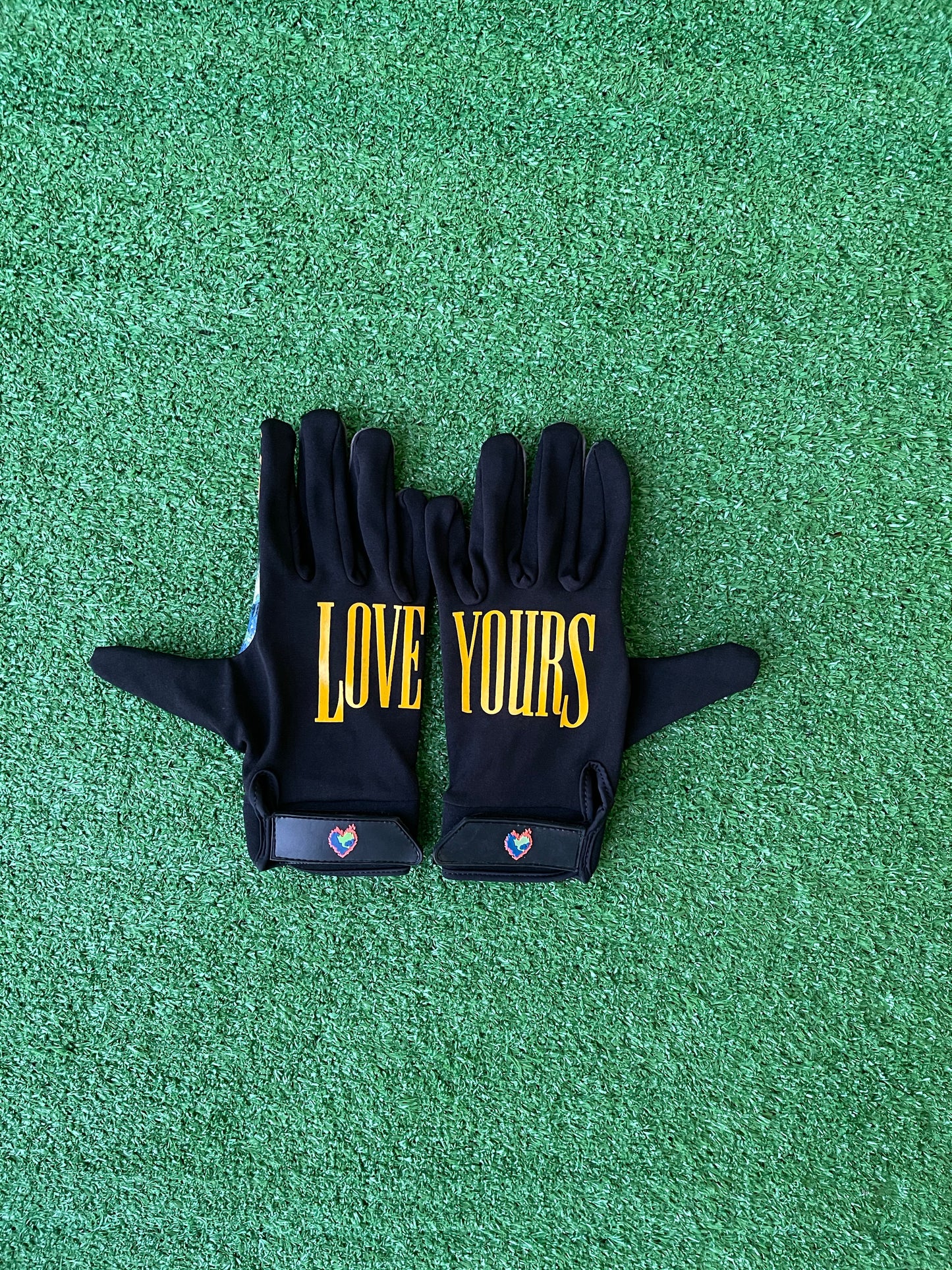 Love Yours Football Gloves