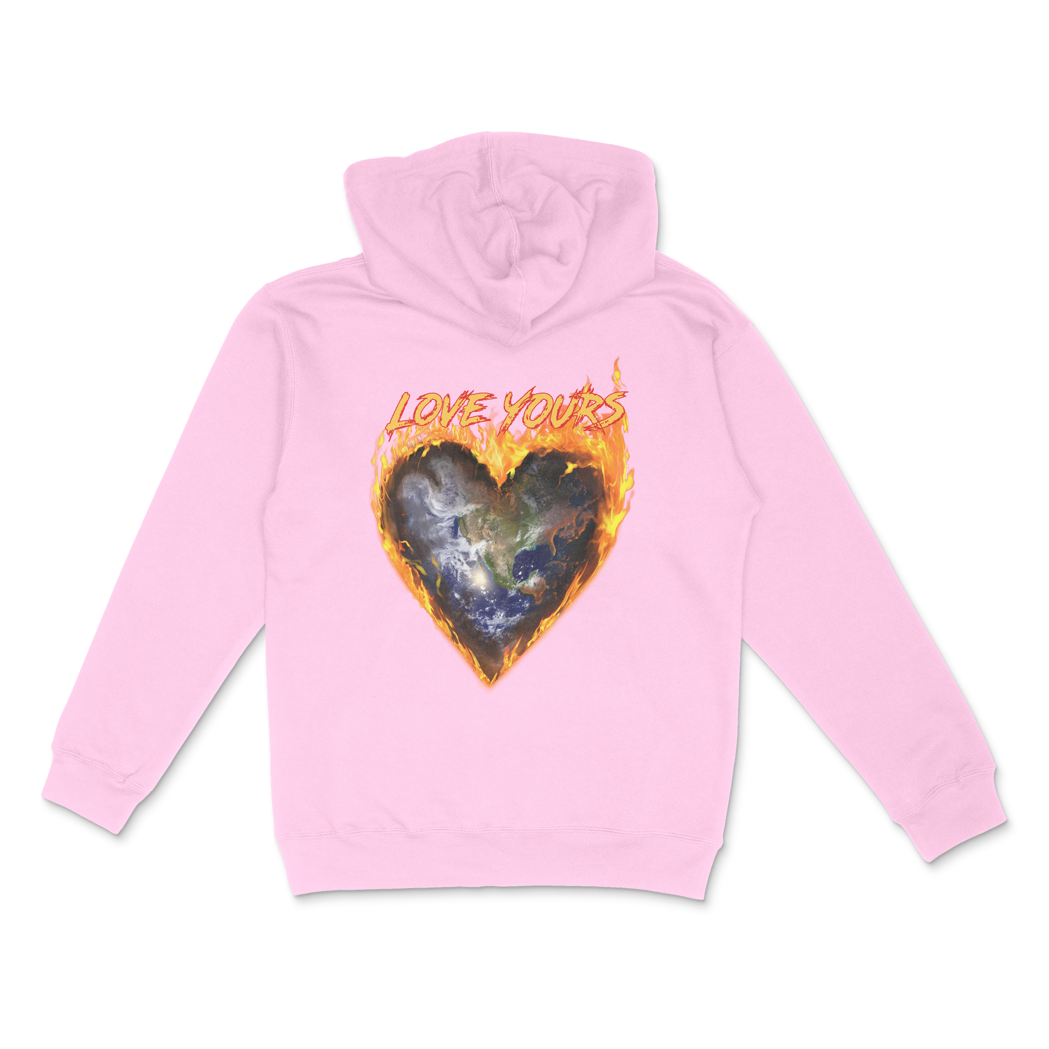 The World Is Yours Pink Hoodie – Love Yours