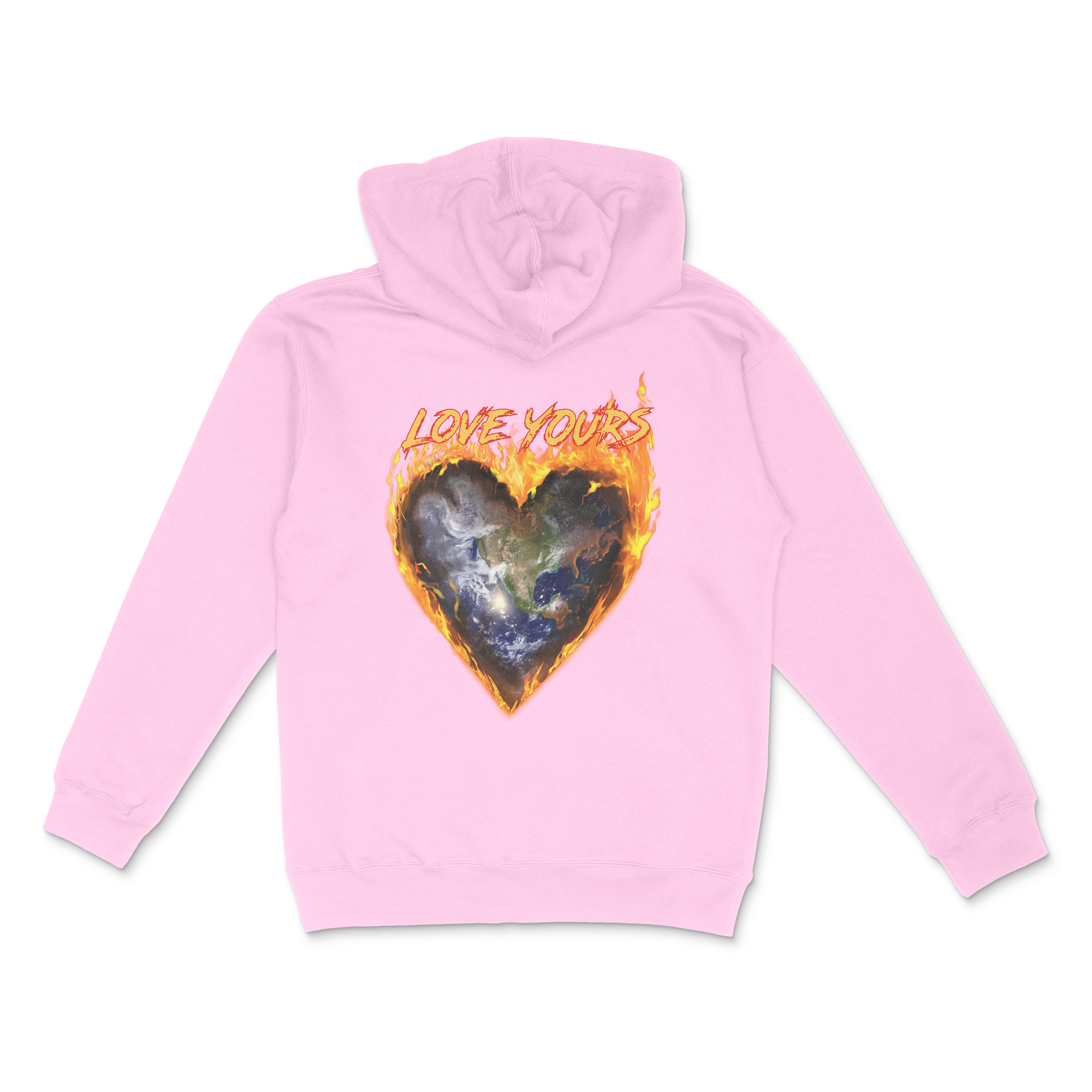 The World Is Yours Pink Hoodie – Love Yours